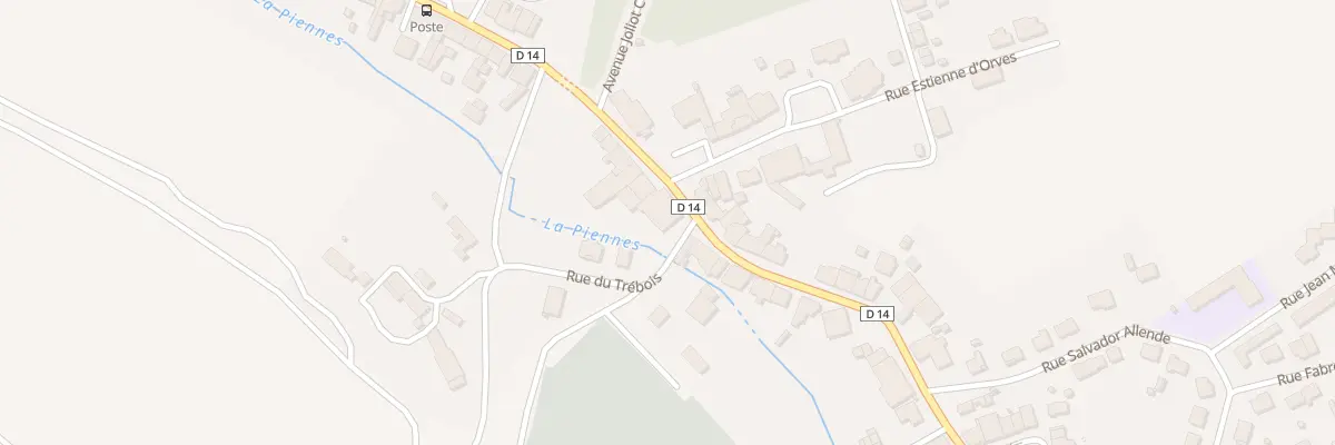 Plan du 11 Rue Ambroise Croizat à Piennes