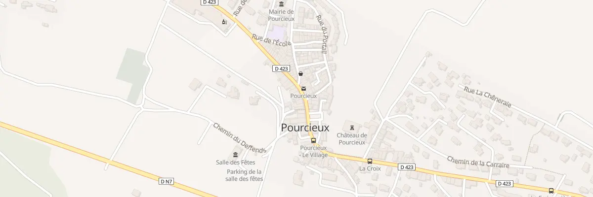 Plan du 5119 Rue Marius Bourrelly à Pourcieux