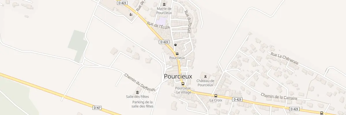 Plan du 21 Rue Raoul Blanc à Pourcieux
