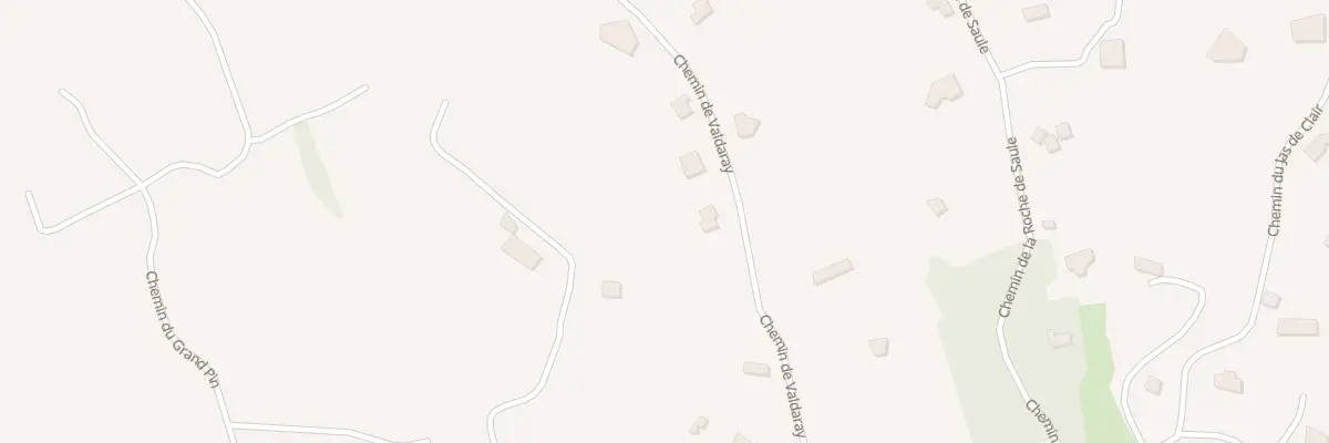 Plan du 527 Che de Valdaray au Castellet