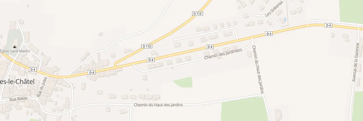 Plan du 16 Cité des Jardins à Vannes-le-Châtel