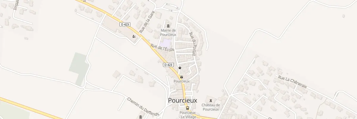 Plan du 12 Rue de l’Eglise à Pourcieux