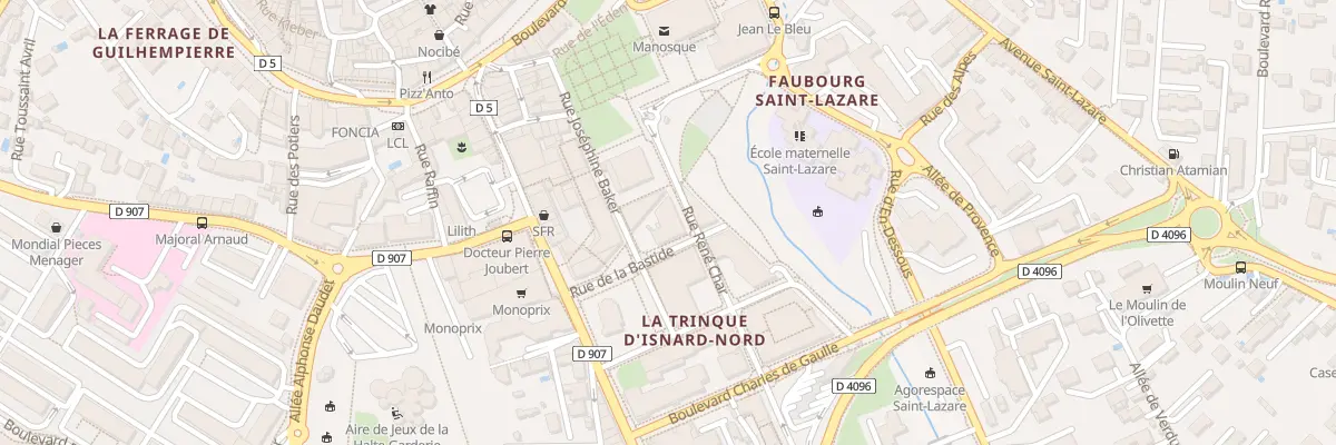 Plan du 149 Rue Joséphine Baker à Manosque