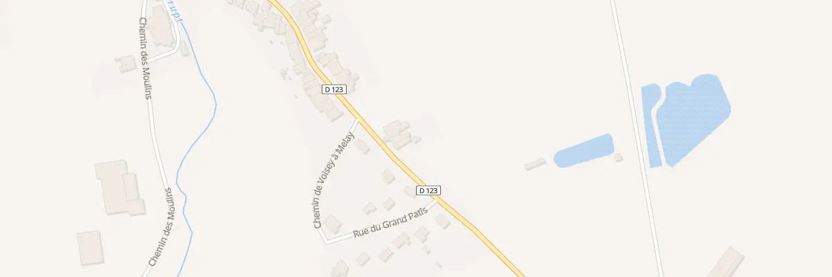 Plan du 59 Rue du Docteur Bernard à Voisey
