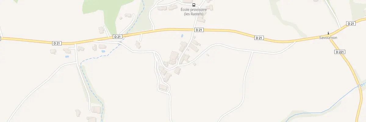 Plan du 336 Che de la Buissière à Savournon
