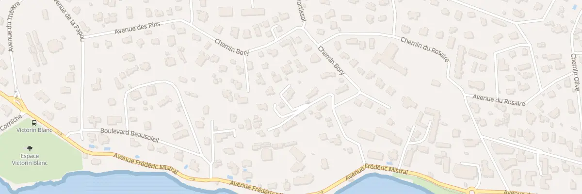 Plan du 86 Imp Bory à Sanary-sur-Mer
