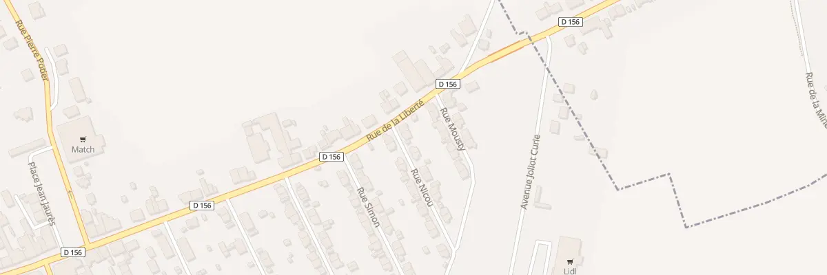 Plan du 4 Rue Nicou à Piennes