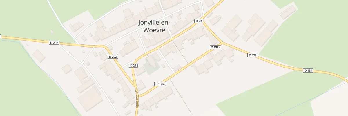 Plan du 9 Rue de l’Eglise à Jonville-en-Woëvre
