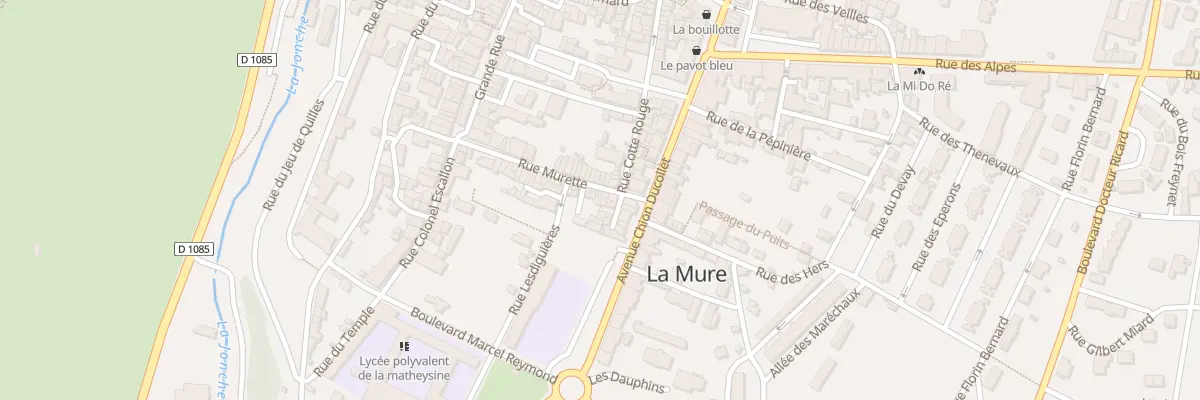 Plan du 50 Rue Murette à La Mure