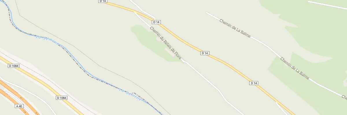 Plan du 156 Che du Relais de Flore à Montanges