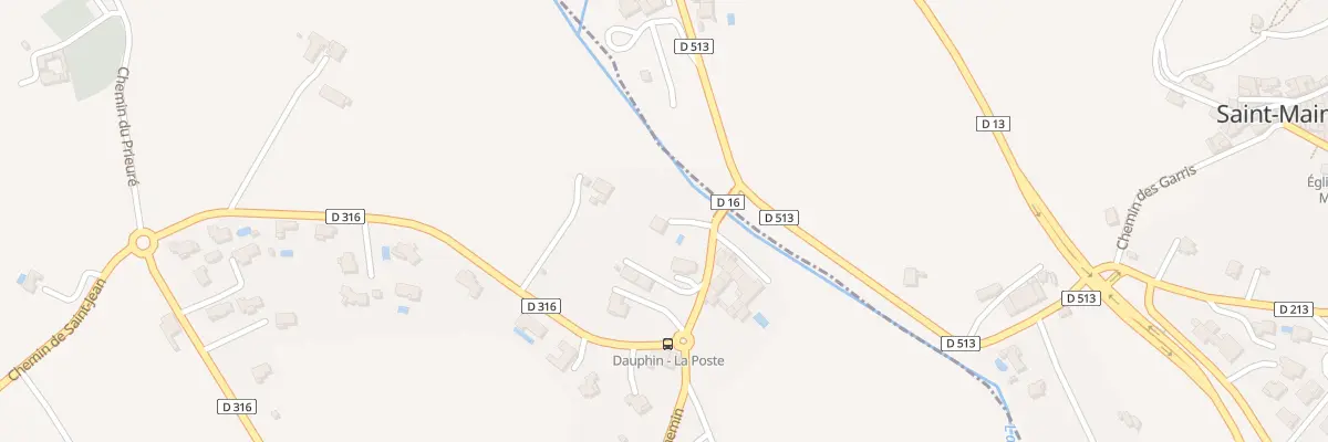 Plan du 5220 La Burliere à Dauphin