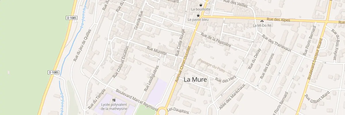 Plan du 52 Rue Murette à La Mure