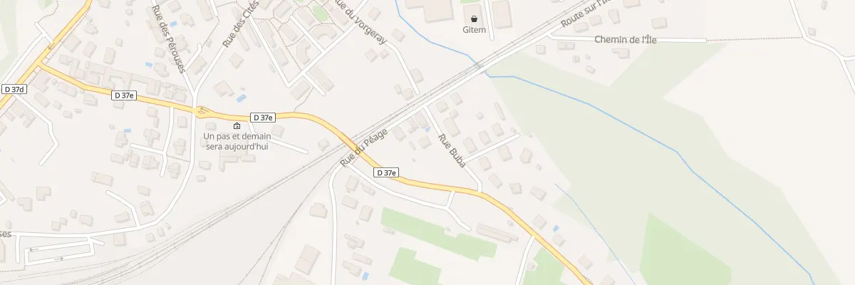 Plan du 9019 Rue Buba à Culoz-Béon