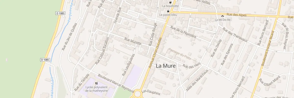 Plan du 15 Rue des Paras à La Mure