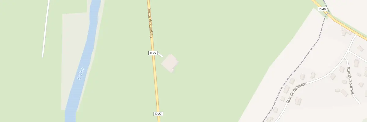 Plan du 2 Rue du Coin Dessus à Pont-du-Navoy