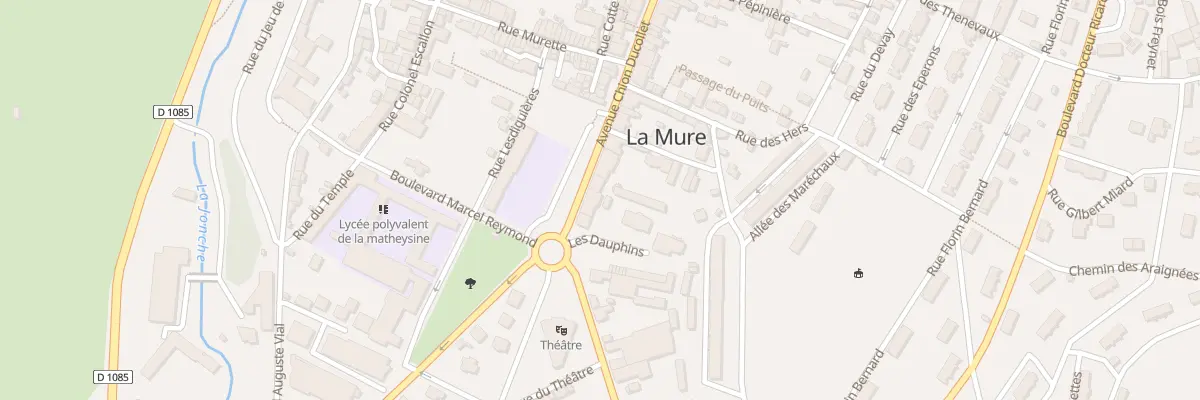 Plan du 57 Av Chion Ducollet à La Mure