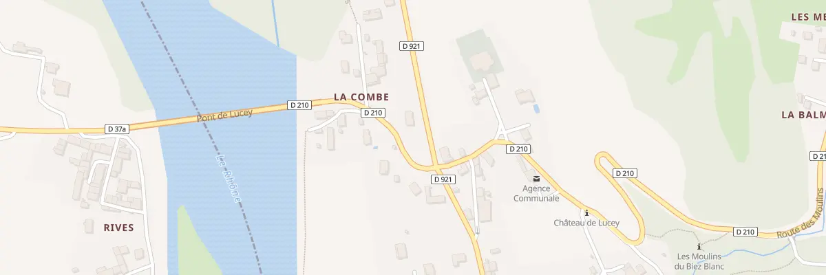Plan du 70 Rte du Pont de Lucey à Lucey
