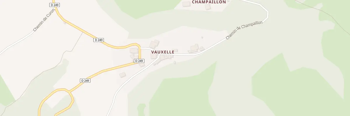 Plan du 5107 Quartier de Vauxelle à Montigny-lès-Arsures