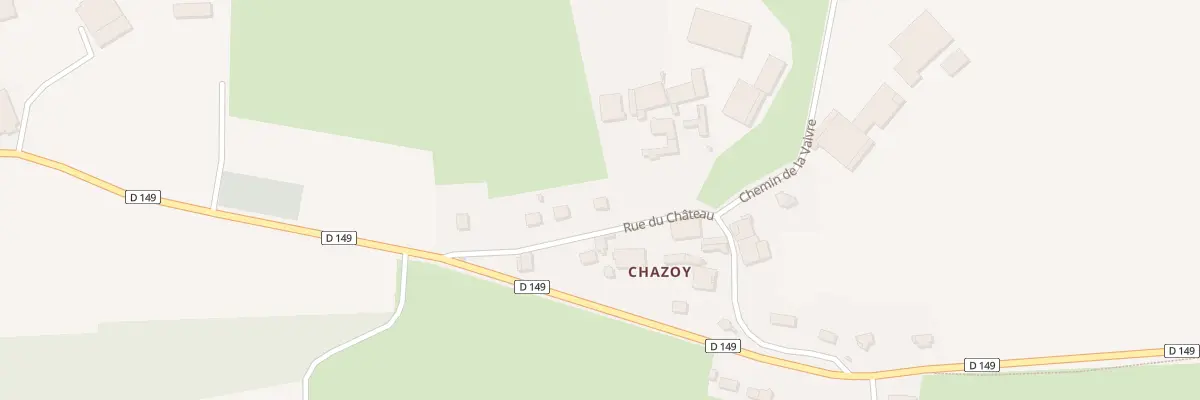 Plan du 13 Rue du Château à Burgille