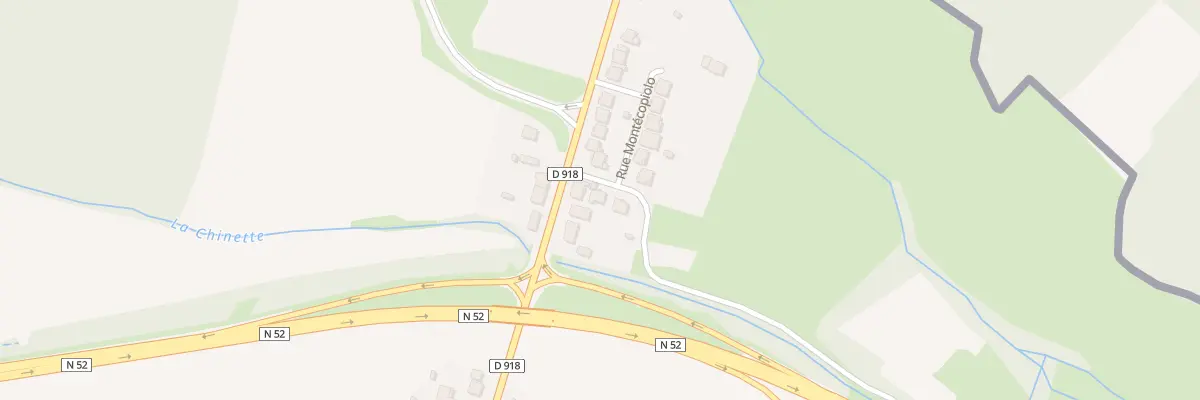 Plan du 254B Bd de Metz à Mont-Saint-Martin