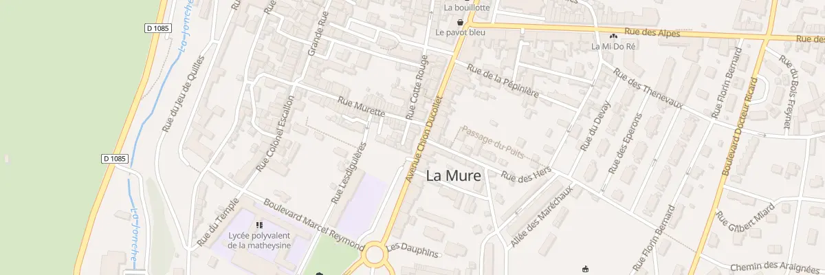 Plan du 4 Imp des Paras à La Mure