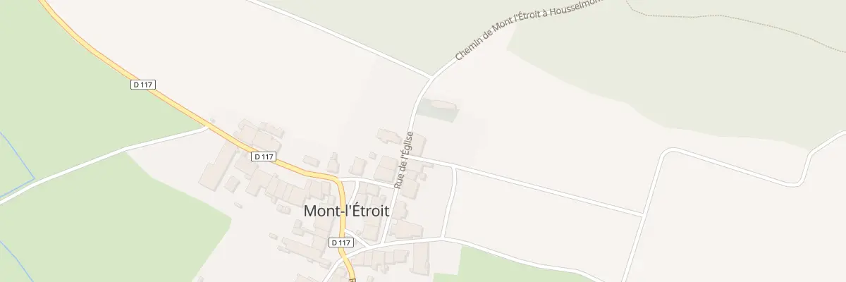 Plan du 10 Rue de l’Eglise à Mont-l’Étroit