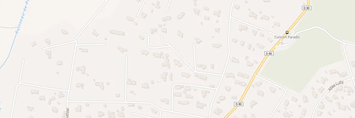 Plan du 6156 Colle de Gauthier à Nans-les-Pins