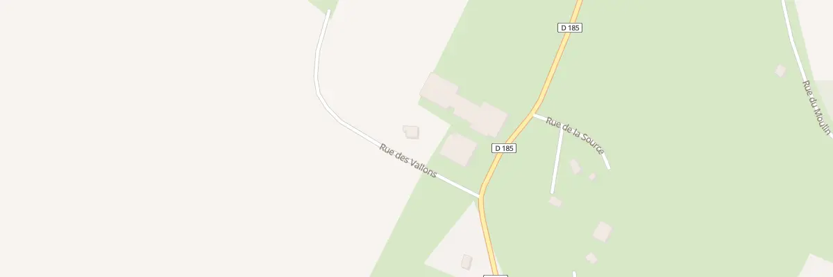 Plan du 2 Rue des Vallons à Citey