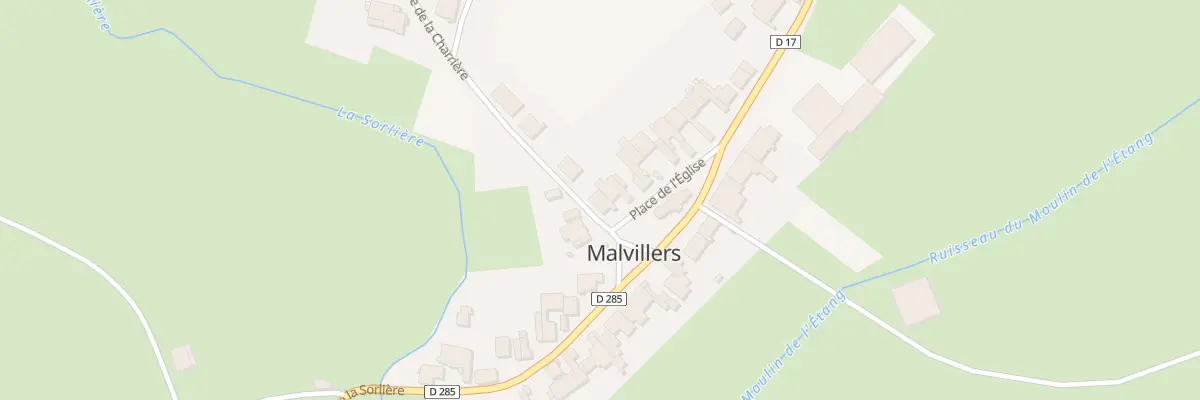 Plan du 12 Pl de l’Eglise à Malvillers