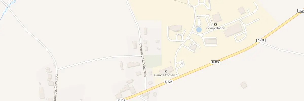 Plan du 6 Che de la Maillarde à Lamarche