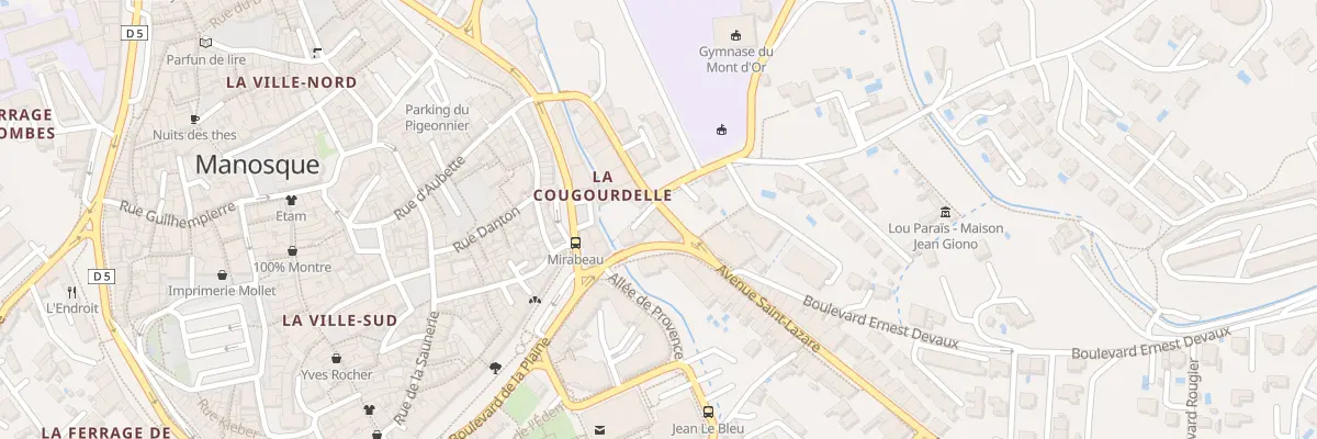 Plan du 24 Rue du Dauphiné à Manosque