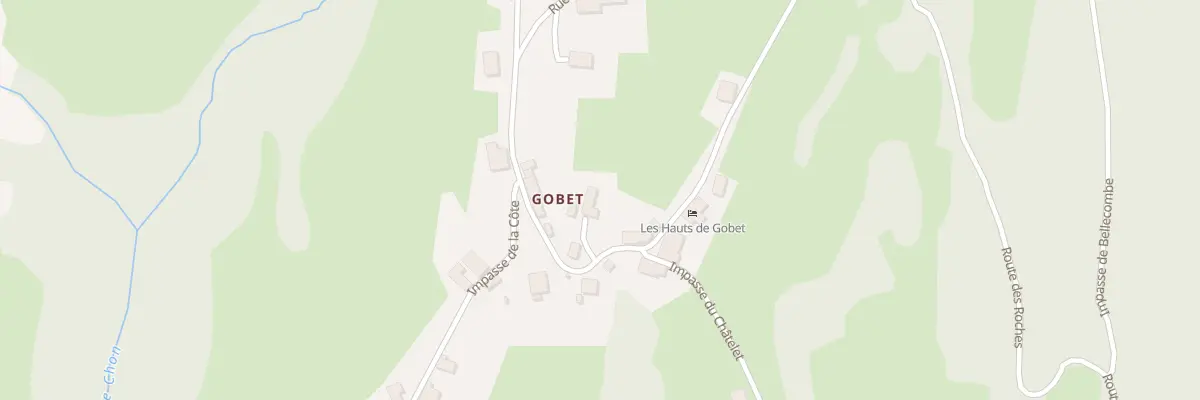 Plan du 727 Rte des Rochettes à Belleydoux