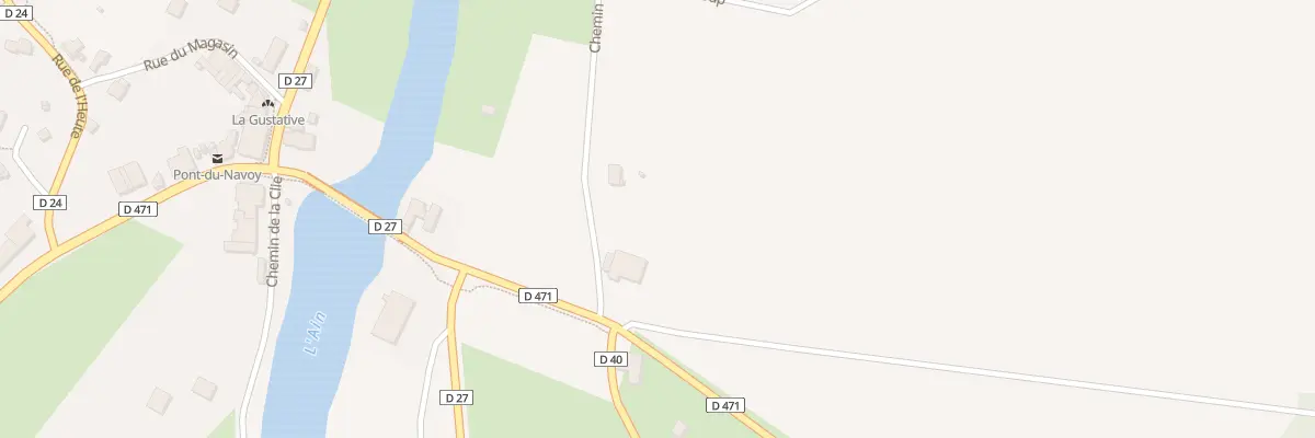 Plan du 2 Che des Iles à Pont-du-Navoy