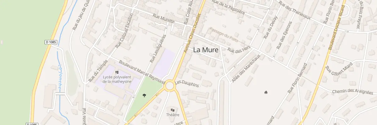 Plan du 49 Av Chion Ducollet à La Mure