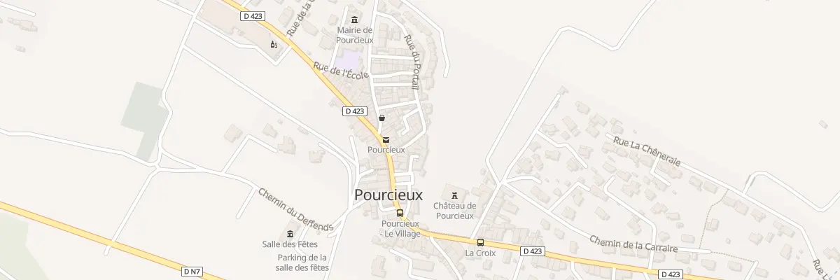 Plan du 5105 Rue du Four à Pourcieux