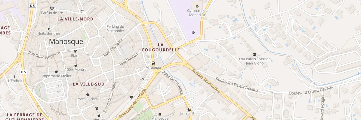 Plan du 9150A Av Saint Lazare à Manosque
