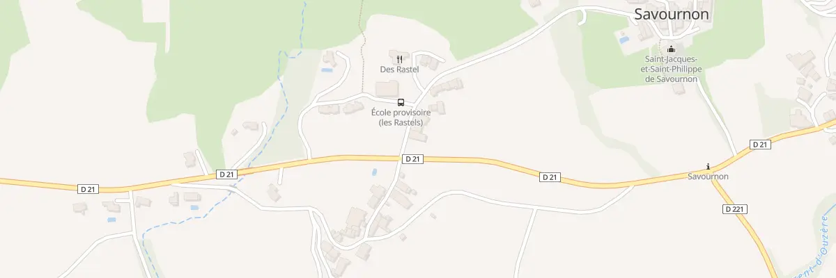 Plan du 5027 La Buissiere à Savournon
