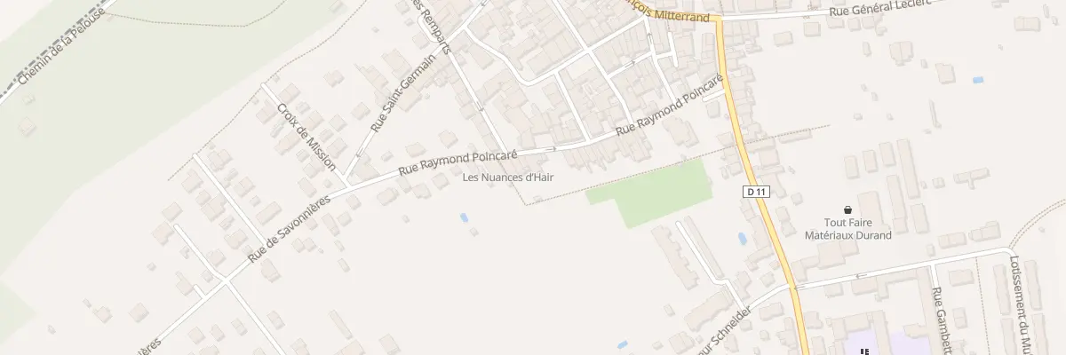 Plan du 29 Rue Raymond Poincaré à Foug