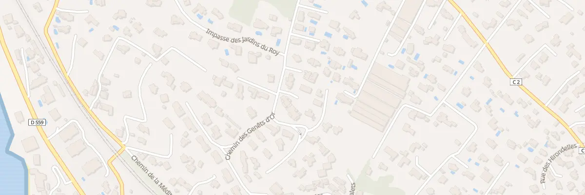 Plan du 459 Che des Genêts d’Or à Sanary-sur-Mer