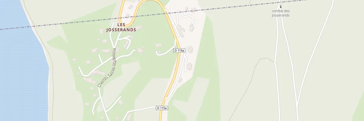 Plan du 2196A Rte de Laffrey à Cholonge