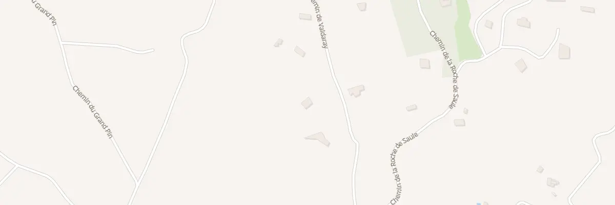 Plan du 183 Che de Valdaray au Castellet