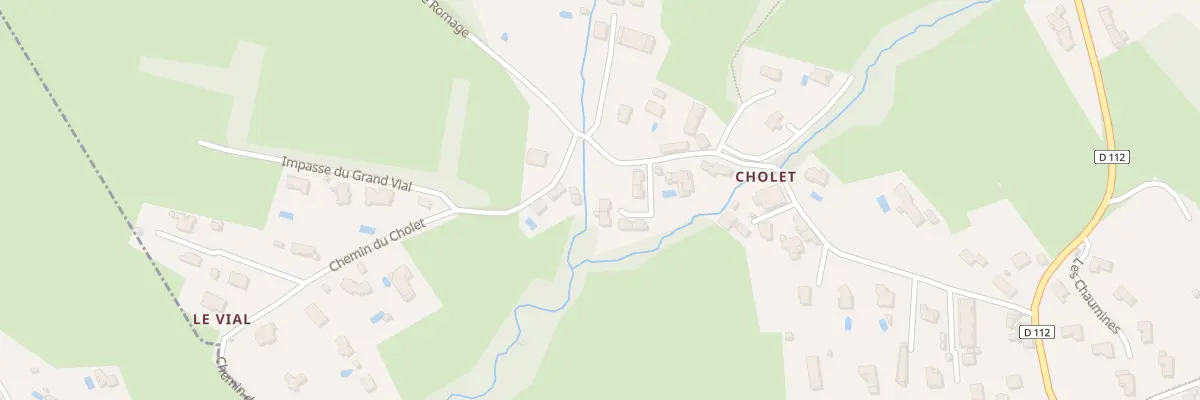 Plan du 331 Chem du Cholet à Herbeys
