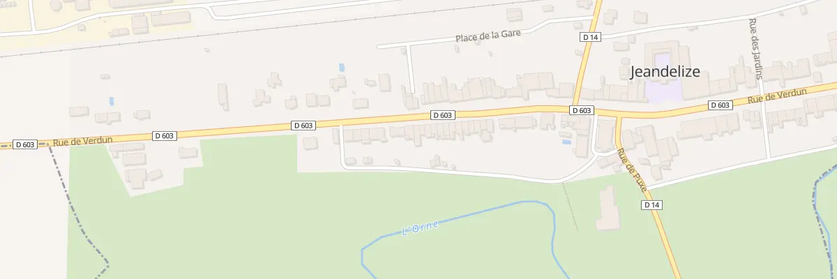 Plan du 20 Rue de Verdun à Jeandelize