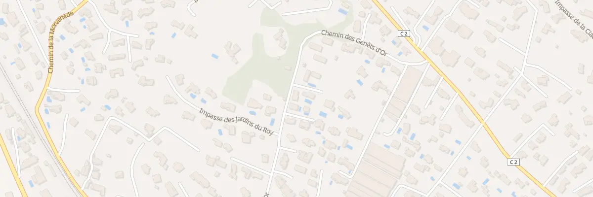 Plan du 323 Che des Genêts d’Or à Sanary-sur-Mer