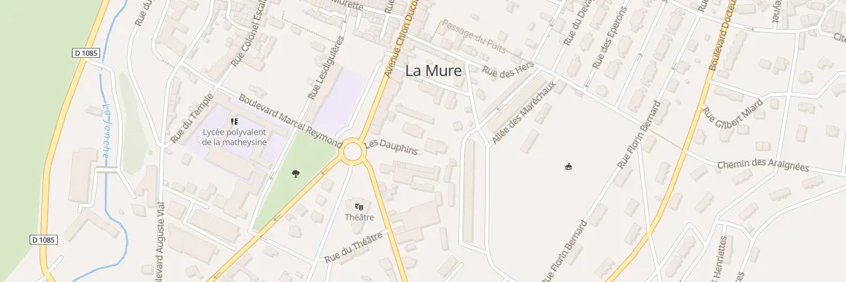 Plan du 61B Av Chion Ducollet à La Mure