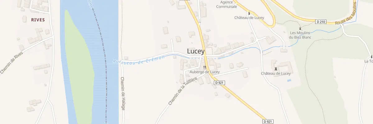 Plan du 35 Che de la Traille à Lucey