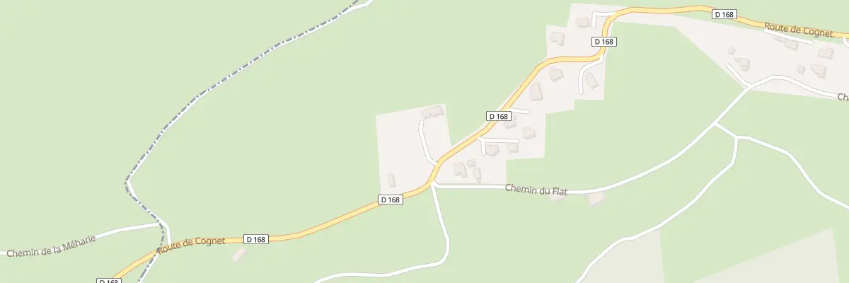 Plan du 5097 Rte de Cognet à Ponsonnas