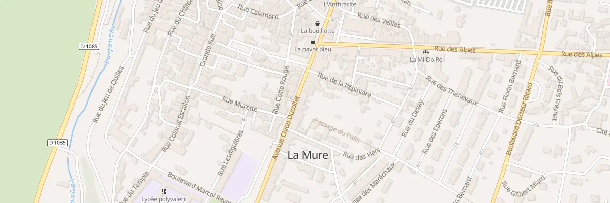 Plan du 27 Av Chion Ducollet à La Mure