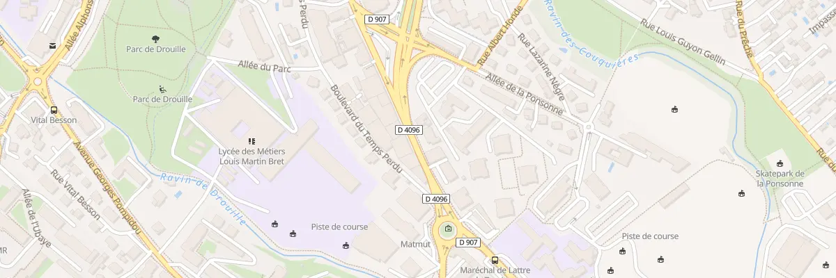 Plan du 71 Av Jean Giono à Manosque