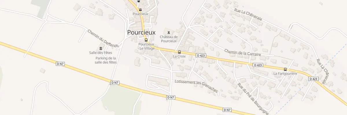 Plan du 9 Sainte Croix à Pourcieux